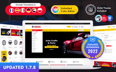 Tema PrestaShop reattivo con modifica automatica
