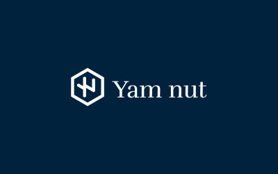 Lettera y+n Logo Logo poligono