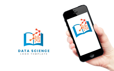 Modello di logo di Data Science Logo