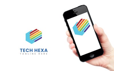 Technology Corporate Colors Logo Template
