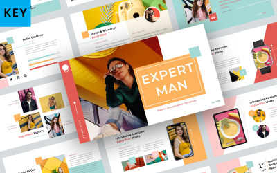 ExpertMan - шаблон Keynote