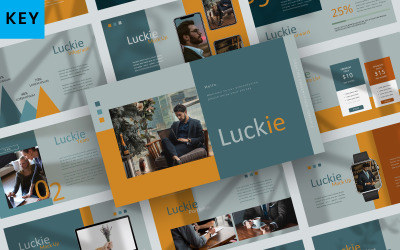 Luckie - szablon Keynote