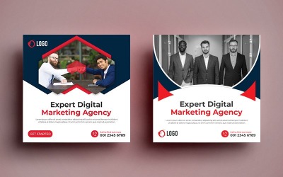 Digital Social Media Banner Post Template.