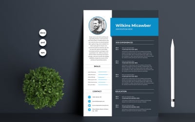 Szablon CV Wilkins