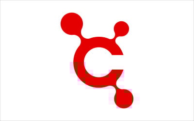 C Technology Vector Logo Design