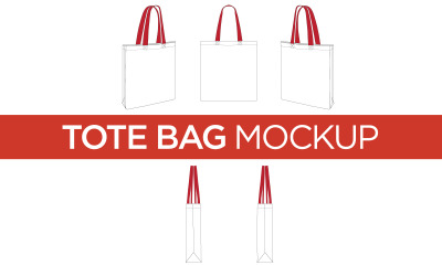 Einkaufstasche - Vector Mockup