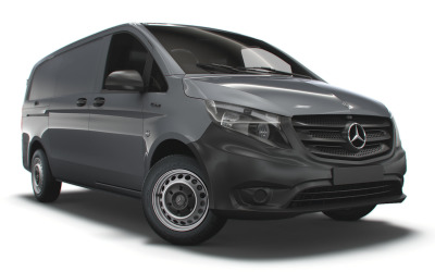 Modello 3D Mercedes Benz E Vito L2 Electric 2020
