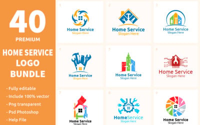 Пакет с логотипом 40 Home Service