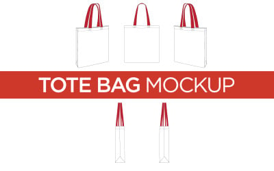 Tote Bag - Vector  Mockup