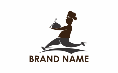 Deliver  Food Logo Template