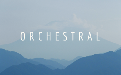 Epische orkestrale achtergrond - audiotrack