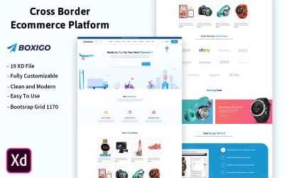 Boxigo - Elemente der grenzüberschreitenden E-Commerce-Plattform
