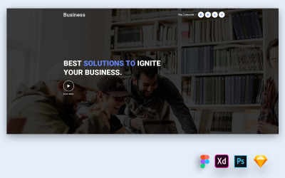 Hero Header voor zakelijke websites