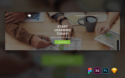 Suni - hjältehuvud för utbildningswebbplatser