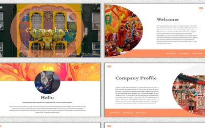 Camelea - Creative Business PowerPoint-sjabloon