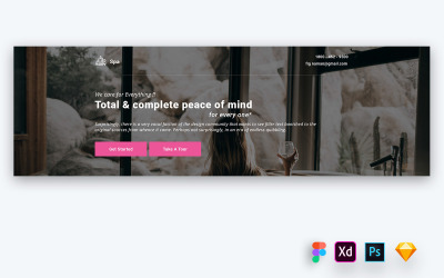 Hero Header for Rejuvenation Centre Websites