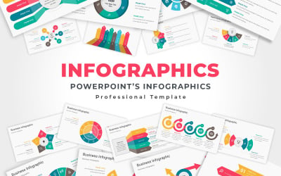 Infographie Pack 1 modèle PowerPoint