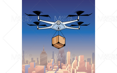Livraison par drone en ville