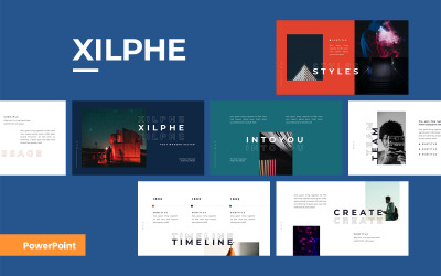 Xilphe Modern PowerPoint-mall