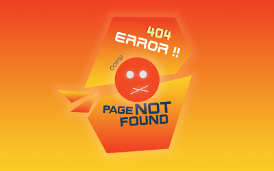 Сторінка помилки 404 PSD