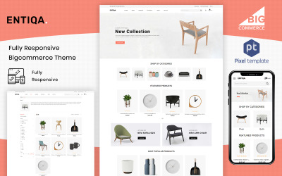 Entiqa Store - Mehrzweck-BigCommerce-Theme powered by Stencil