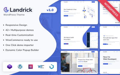 Landrick - Çok Amaçlı WordPress Teması
