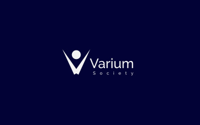 Modèle de conception de logo de communauté V+