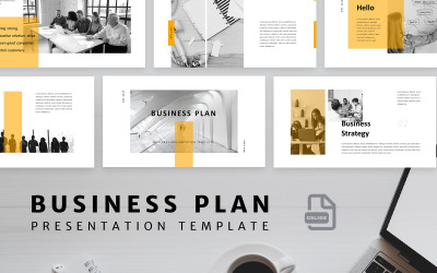 Business Plan Google Slides Vorlage