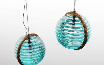0905 Glass Lamp 3D Model