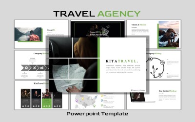 KitaTravel - Creative Business Powerpoint-mall
