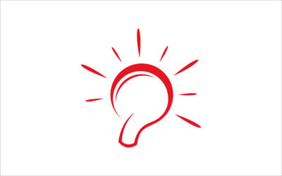 Smart Brain Vector Logo Template