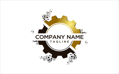 Gear Vector Logo Design