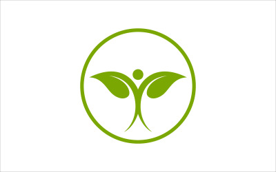 Leaf Healthy Vector Logo