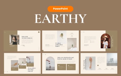 Earthy Elegant PowerPoint template