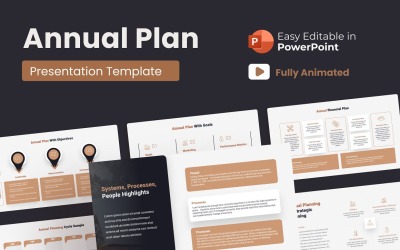 Presentazione PowerPoint del piano annuale animata