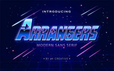 Arranger - Modern Sans Serif Font