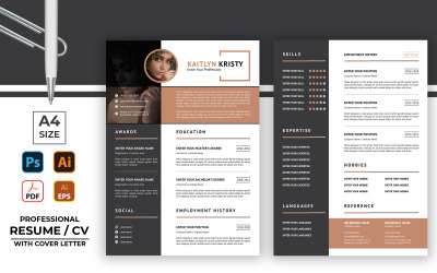 Clean and Creative Resume CV Template