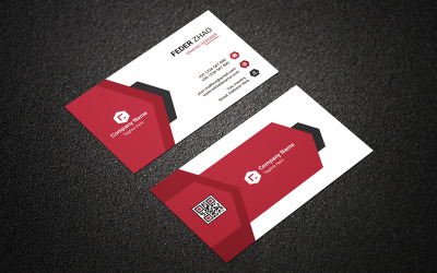 Corporate Business Card - Corporate Identity Template
