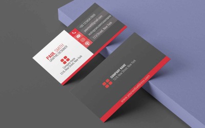 Corporate Clean-Business Card