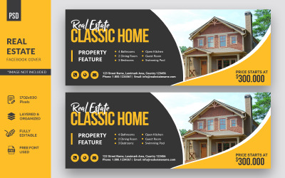 Kreative Immobilien Facebook Cover