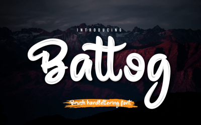 Battog-lettertype