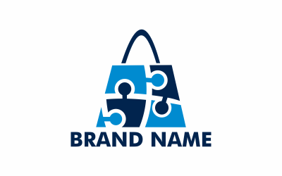 Alışveriş Akıllı Logo Şablonu