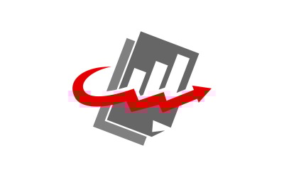 Business Document Report Solution Logo Template