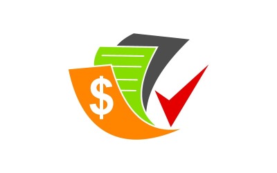 Документ бізнес-звіт Soliution шаблон логотипу