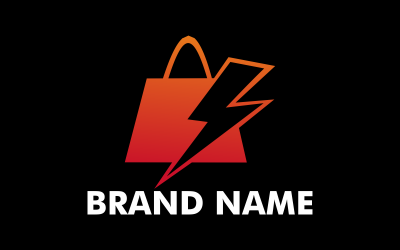Power Shopping Logo Template