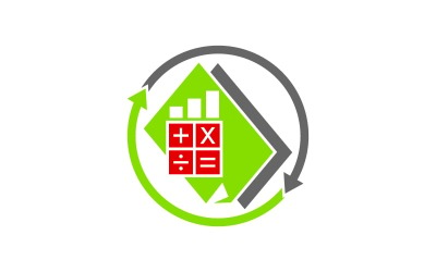 Steuerbericht Business Solution Logo Vorlage