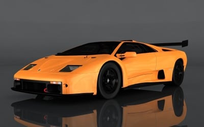 1999 3D model Lamborghini Diablo GT