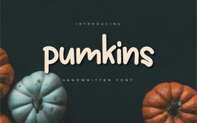 Carattere Pumkins