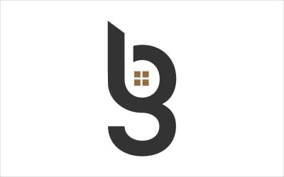Plantilla de logotipo de edificio BG