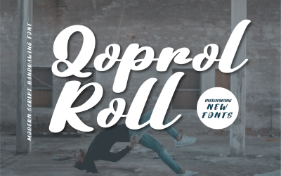 Qoprol Roll Font